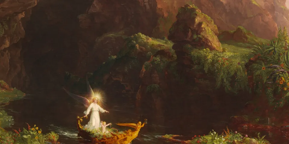 Thomas Cole, The Voyage of Life: Childhood, 1842