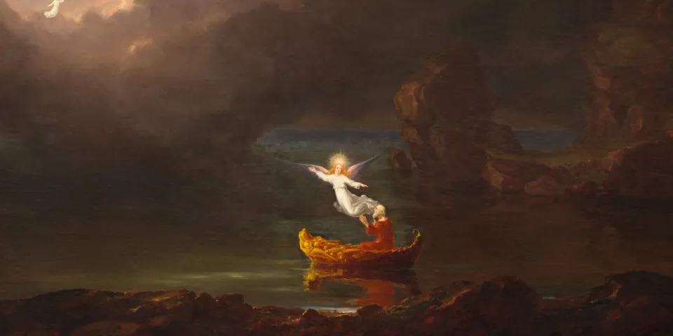 Thomas Cole, The Voyage of Life: Old Age, 1842